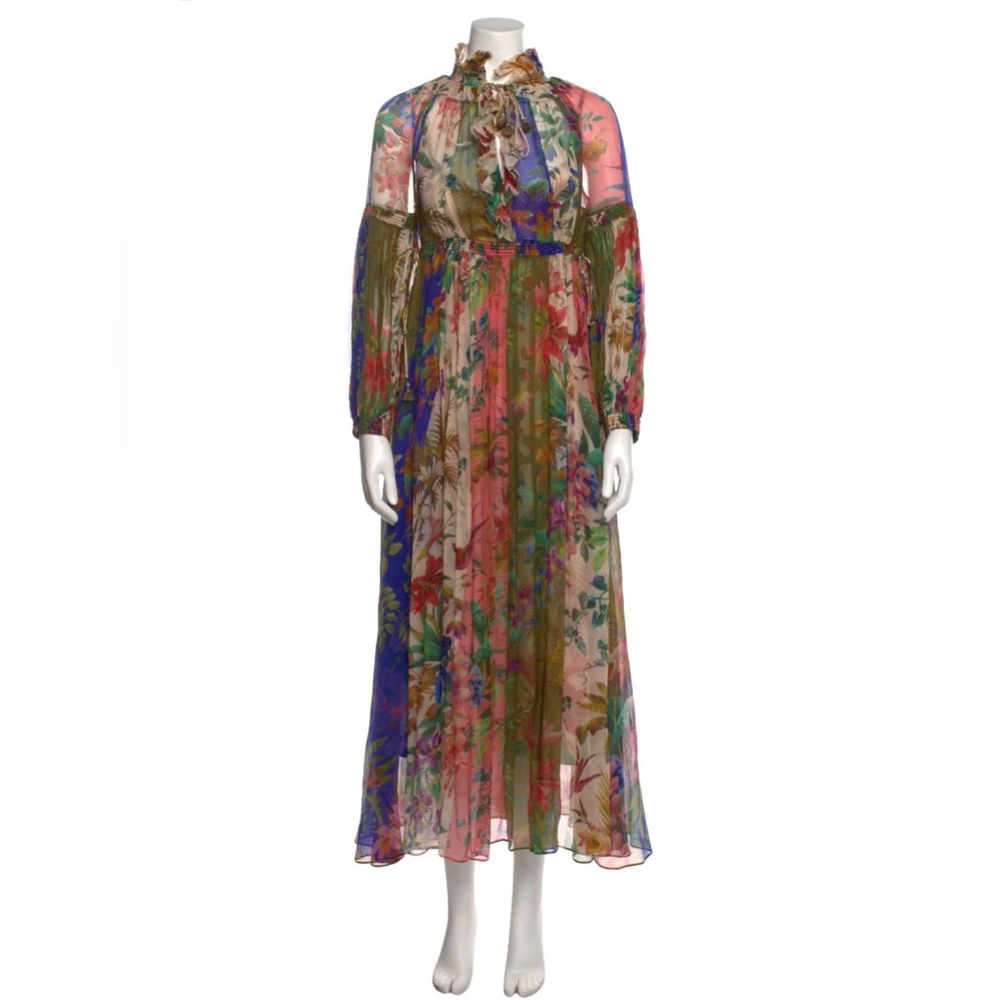 Zimmermann Floral Multicolor Maxi Dress